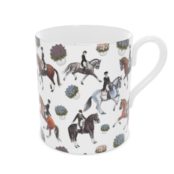 Bone China Dressage Mug