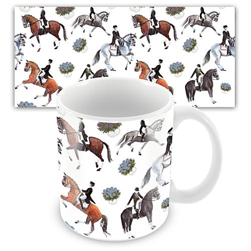 Dressage Horses Mug