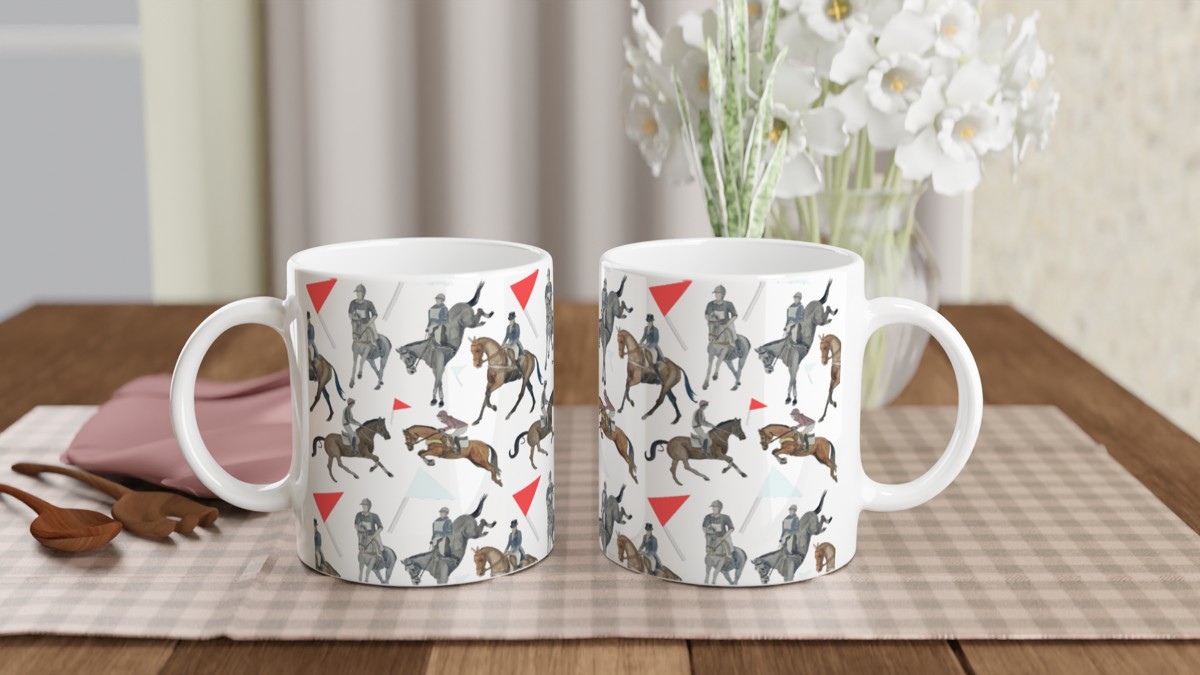 Eventing Horses Mug