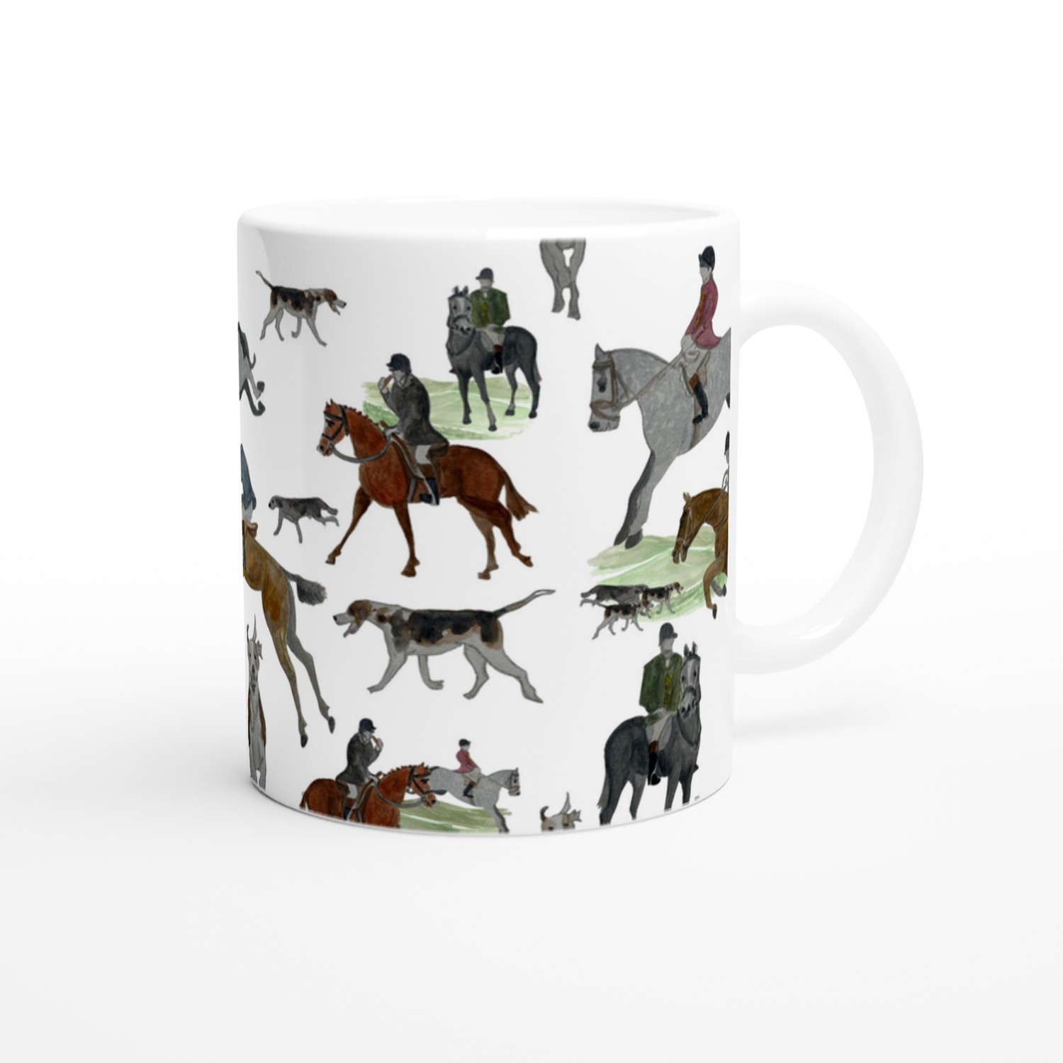 Horse and Hound Mug