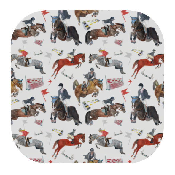 Pack of 4 Showjumpers Coasters