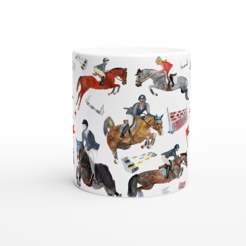 Showjumping Riders Mug